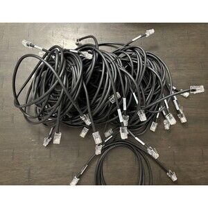 25 Ethernet Jumpers 5’ Long